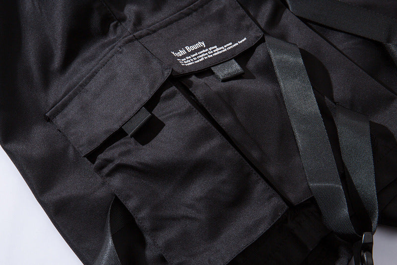 Reflective Cargo Shorts "Finn" — Summer Unisex
