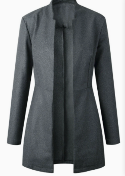 Langer Blazer mit Stehkragen „Johanna“
