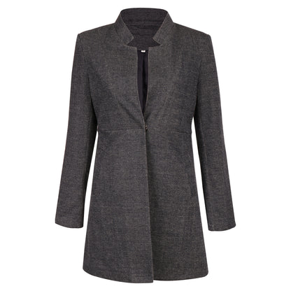 Langer Blazer mit Stehkragen „Johanna“