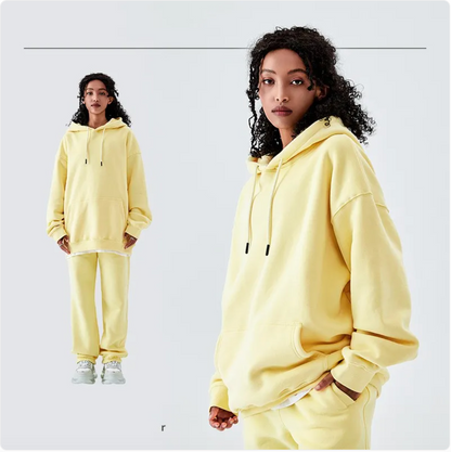 Oversized Fleece-Lined Hoodie “Pia”