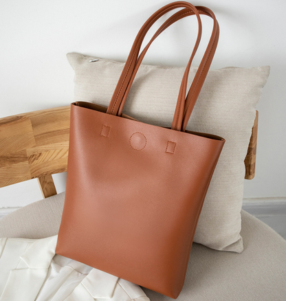 Alltags-Shopper aus PU-Kunstleder