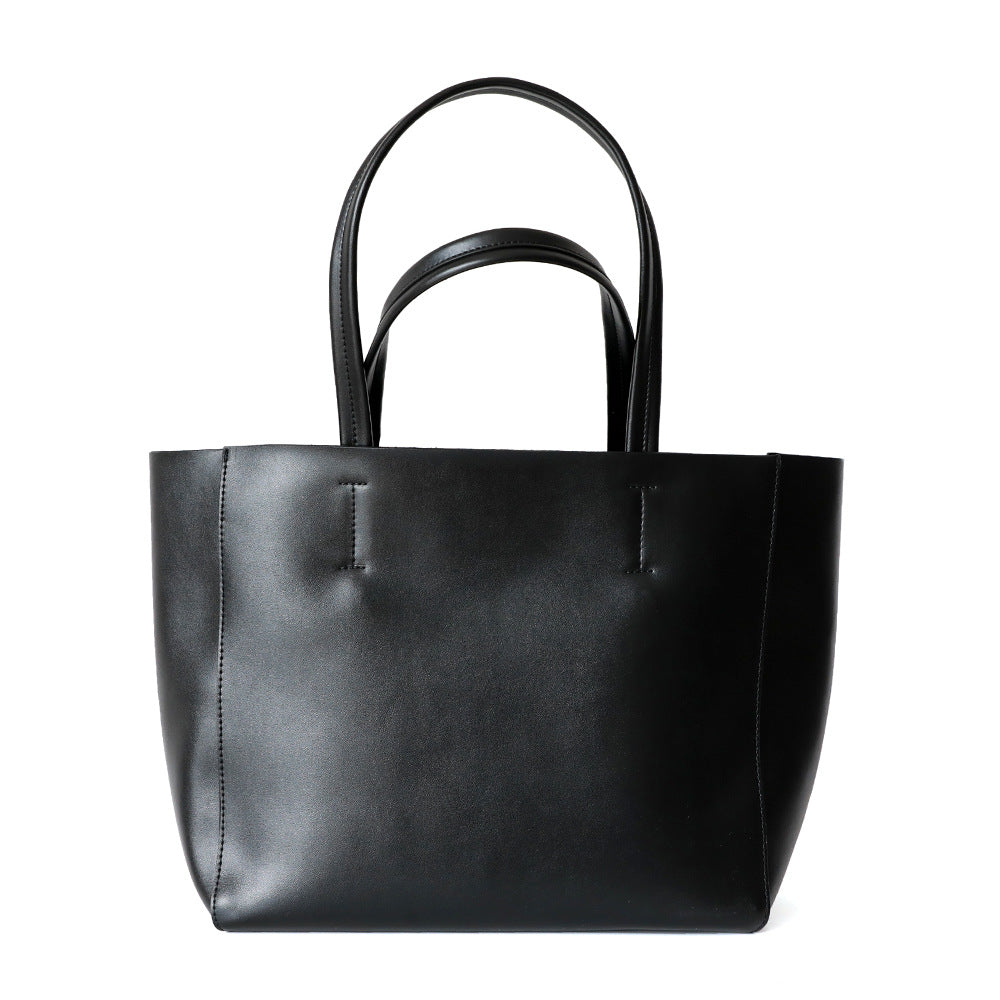 Soft Leather Tote Bag