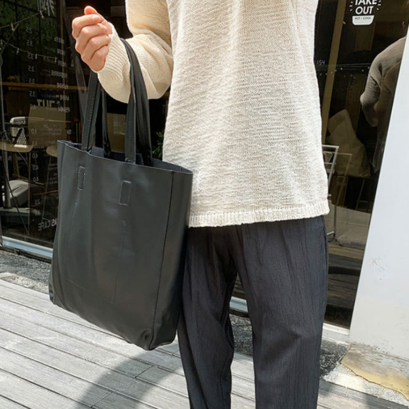 Faux Leather (PU) Unisex Tote