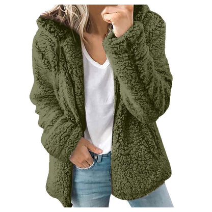 Teddyfleece-Kapuzenjacke „Clara“