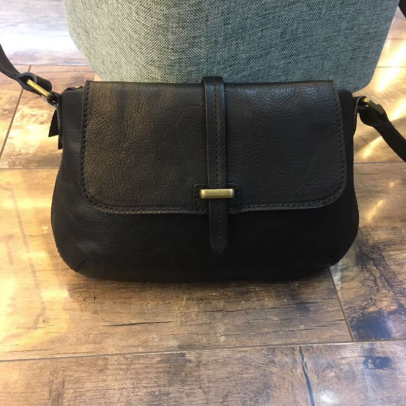 Saddle Leather Crossbody Bag