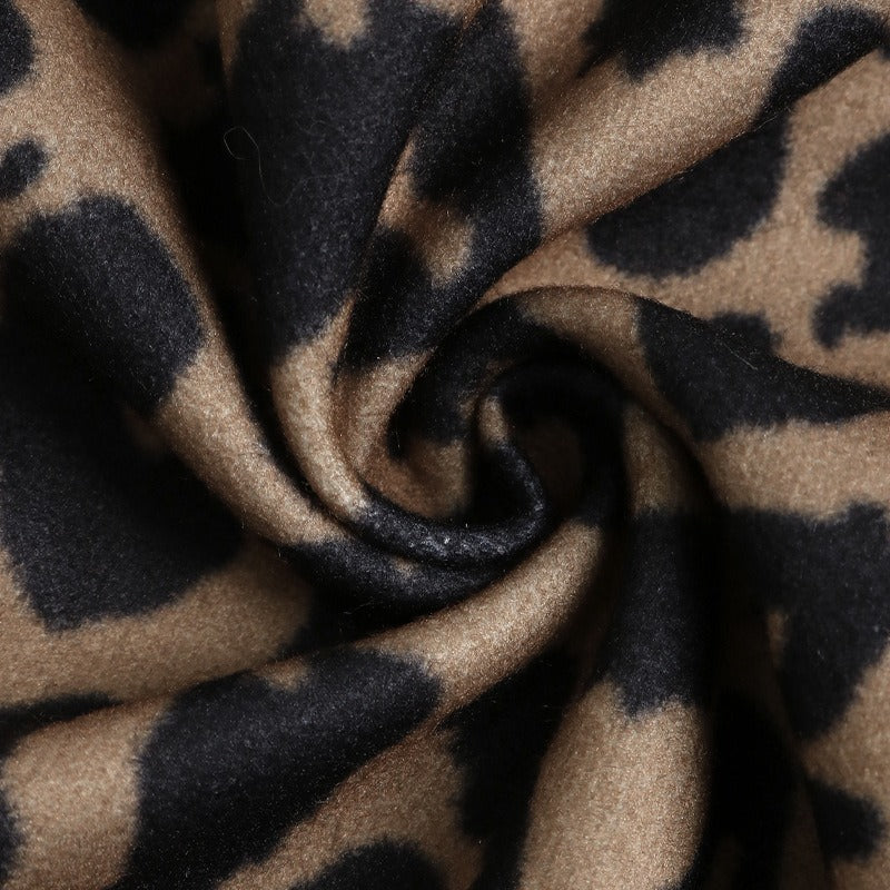 Mantel mit Leopardenmuster „Annika“