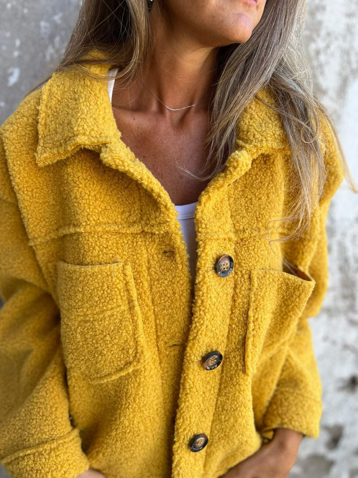 Teddyfleece-Hemdjacke „Wilma“