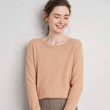 Woll-Pullover mit Rundhals „Letizia“