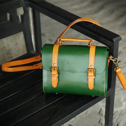 Vintage-Doktortasche aus Leder