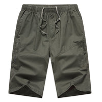 Men's Summer Thin Cotton Cargo Shorts (Loose Fit)