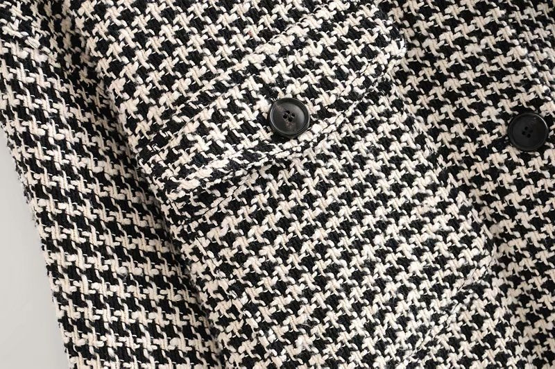 Hahnentritt-Hemdjacke „Alva“