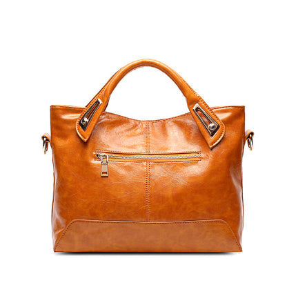 Henkeltasche aus PU-Kunstleder