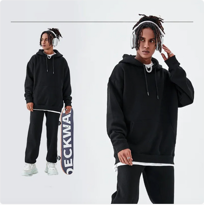 Oversized Fleece-Lined Hoodie “Pia”