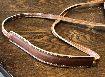 Vintage Handmade Leather Crossbody Bag
