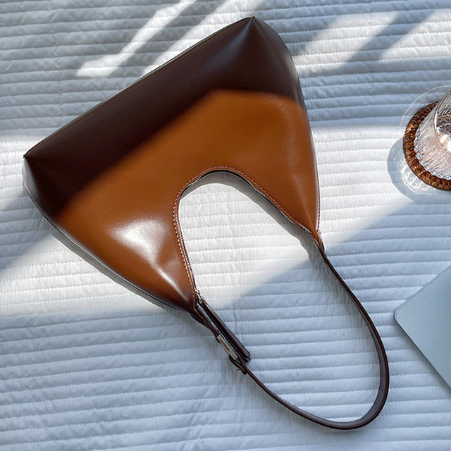 Faux Leather (PU) Hobo Shoulder Bag