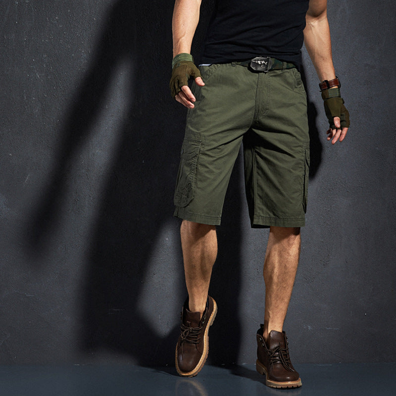 Premium Multi-Pocket Cargo Shorts "Magnus" — Heavyweight Cotton