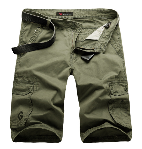 Premium Multi-Pocket Cargo Shorts "Magnus" — Heavyweight Cotton