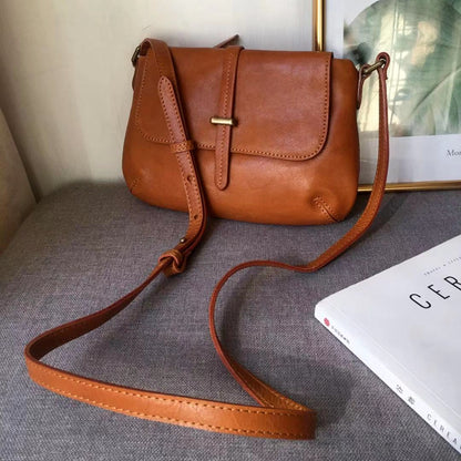 Saddle Leather Crossbody Bag