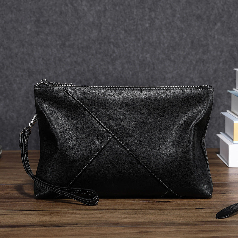 Herren-Clutch aus Leder im Umschlagformat