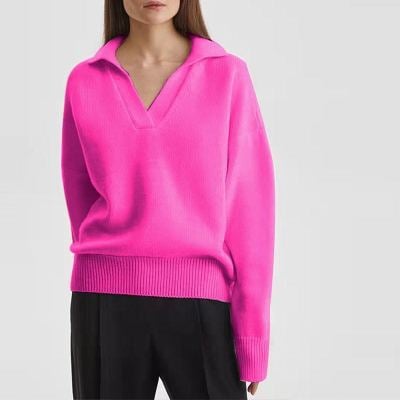Strickpullover mit Polokragen „Beatrice“