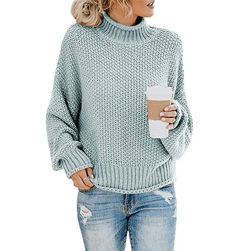 Grobstrick-Rollkragenpullover „Ginevra“