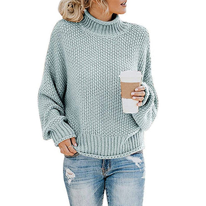 Grobstrick-Rollkragenpullover „Ginevra“