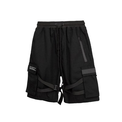 Reflective Cargo Shorts "Finn" — Summer Unisex