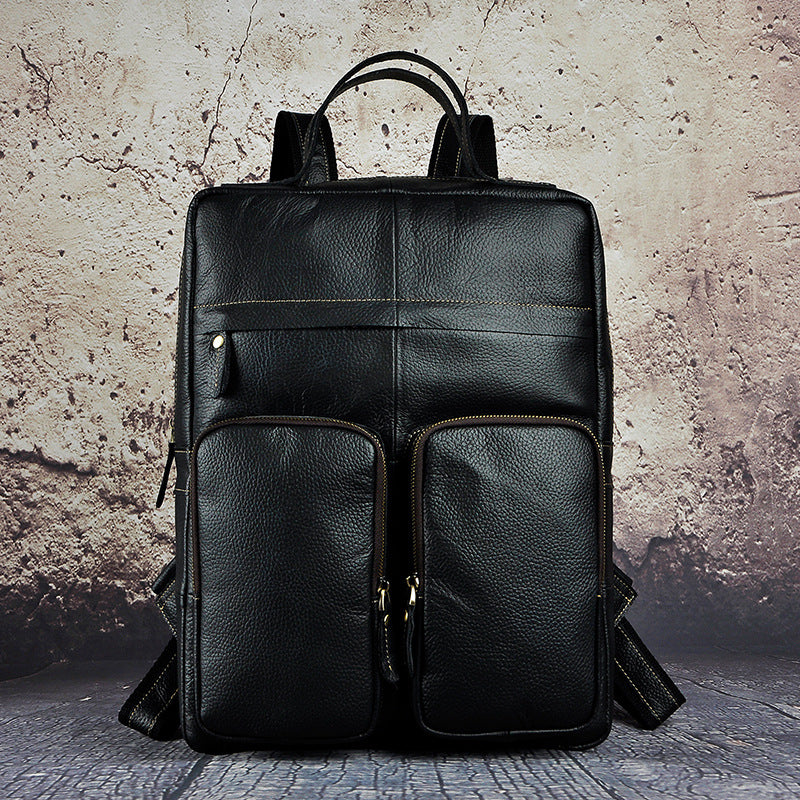 Vintage-Lederrucksack für Herren