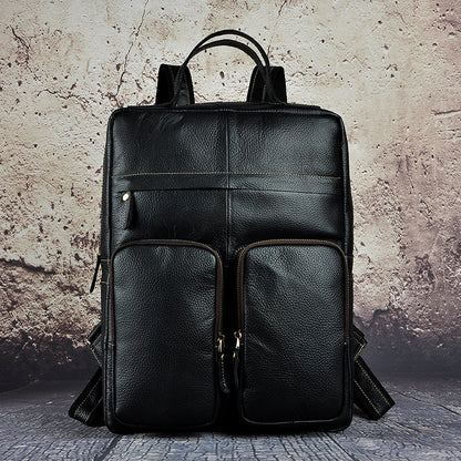 Vintage-Lederrucksack für Herren