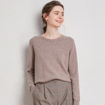 Woll-Pullover mit Rundhals „Letizia“