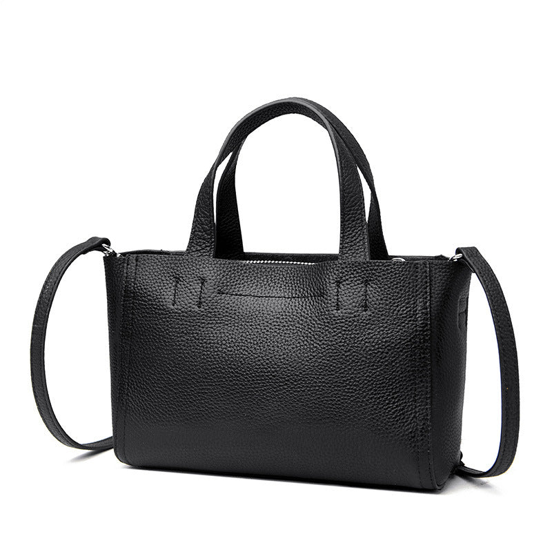 Leather Mini Tote Crossbody