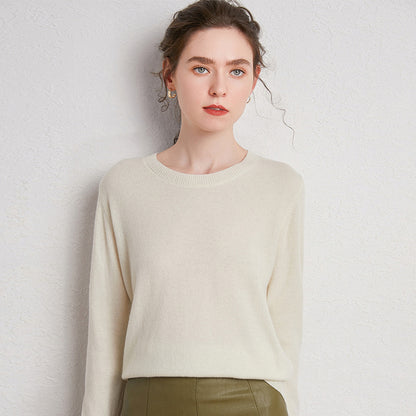 Woll-Pullover mit Rundhals „Letizia“