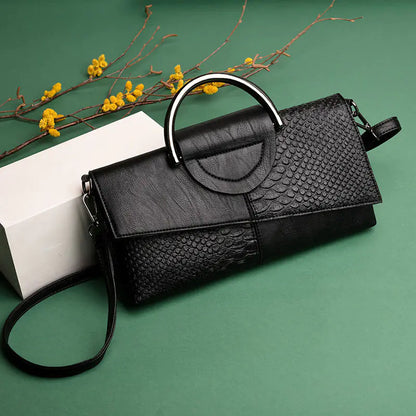 2024 New Women's Leather Party Clutch & Crossbody Bag