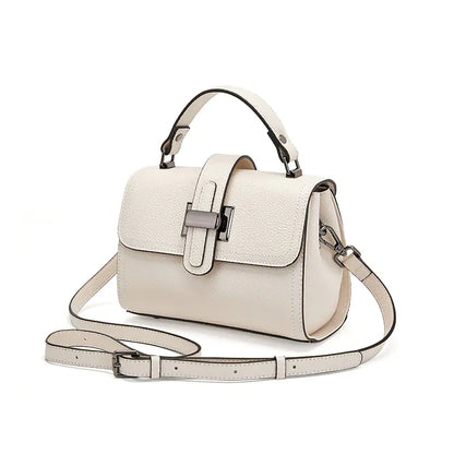 Genuine Leather Crossbody Small Square Shoulder Bag