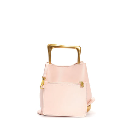 Women's Cowhide Leather Bucket Bag