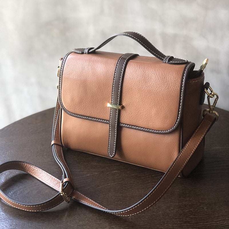 Saddle Leather Crossbody Bag