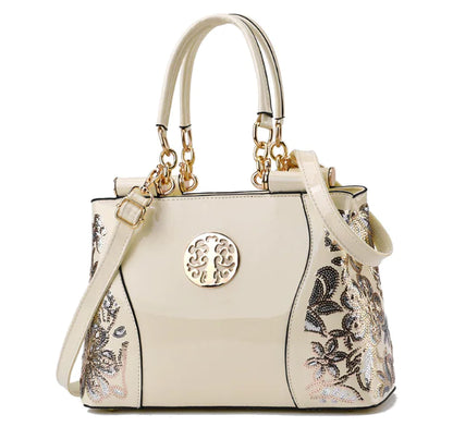 Women's Patent Leather Handbag