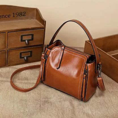 Genuine Leather Women's Shoulder Crossbody Bag