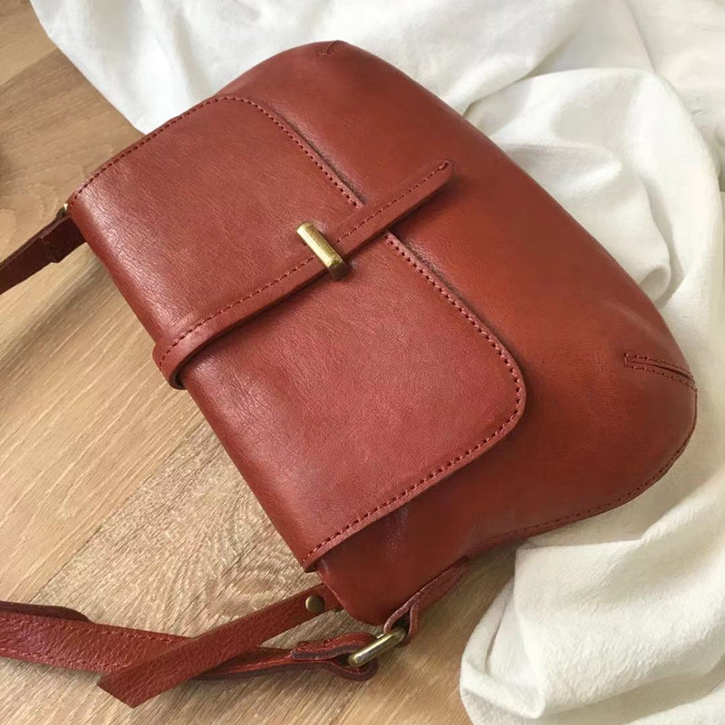 Saddle Leather Crossbody Bag