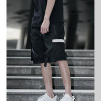 Reflective Cargo Shorts "Finn" — Summer Unisex