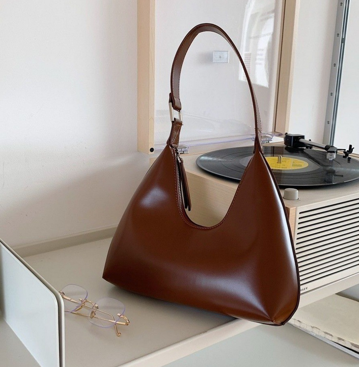 Faux Leather (PU) Hobo Shoulder Bag