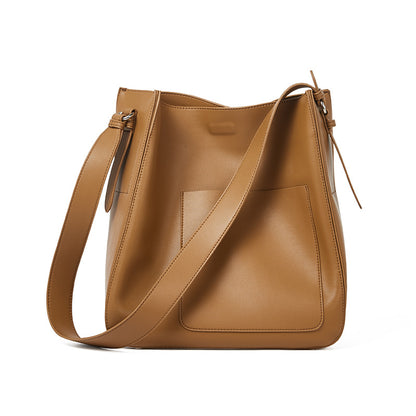 Vintage Leather Bucket Bag