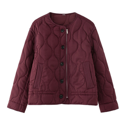 Quilted Button Jacket “Malin”