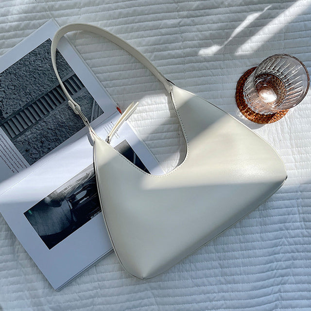 Faux Leather (PU) Hobo Shoulder Bag
