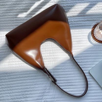 Faux Leather (PU) Hobo Shoulder Bag