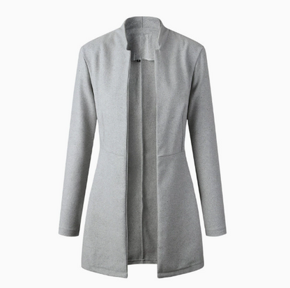 Langer Blazer mit Stehkragen „Johanna“