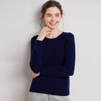 Woll-Pullover mit Rundhals „Letizia“