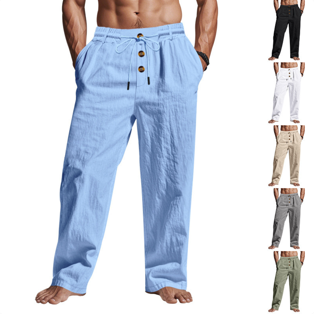 Herren Leinen-Strandhose „Bruno“