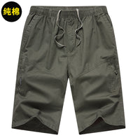 Men's Summer Thin Cotton Cargo Shorts (Loose Fit)