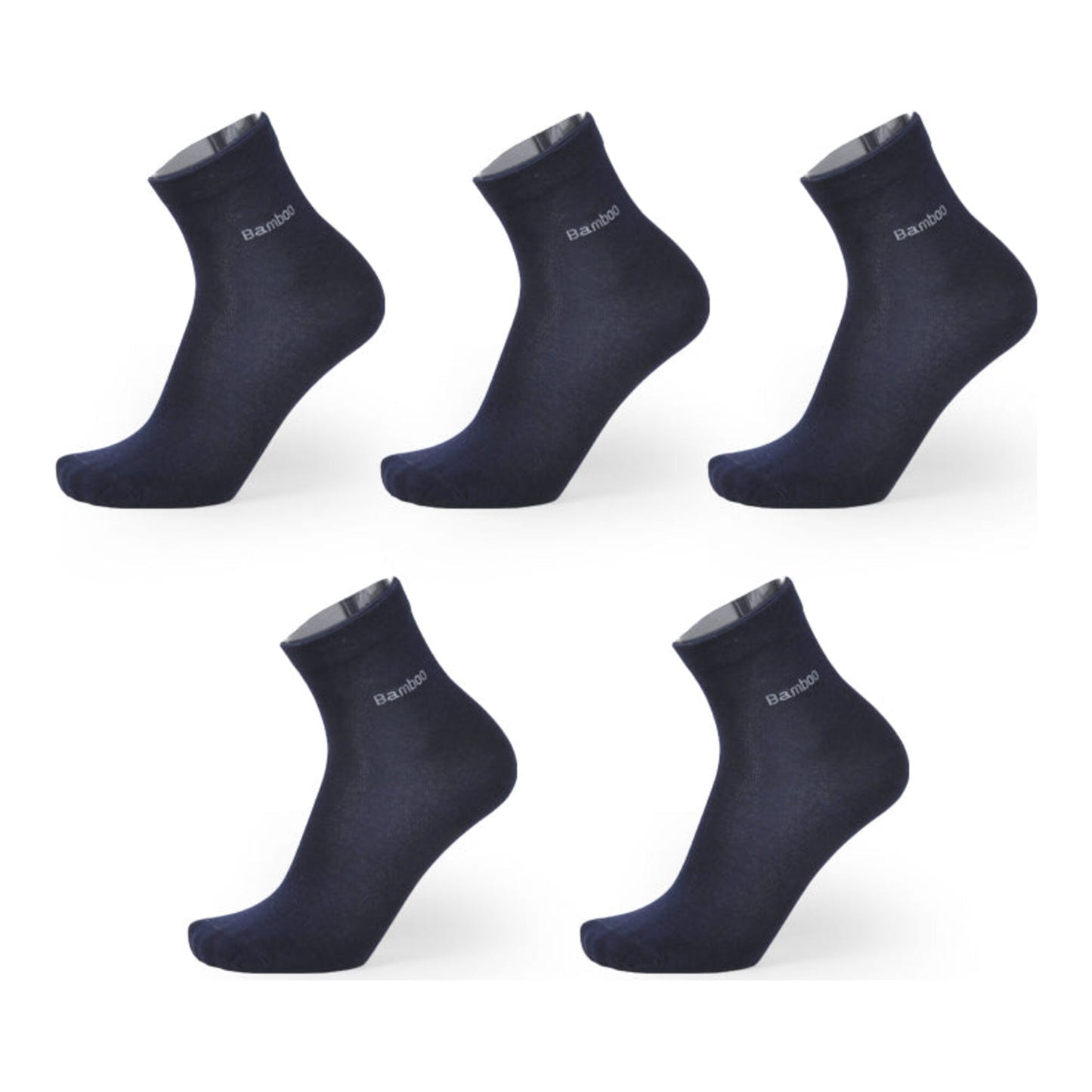 Bamboo Fiber Men's Socks - High-Quality Casual Wear